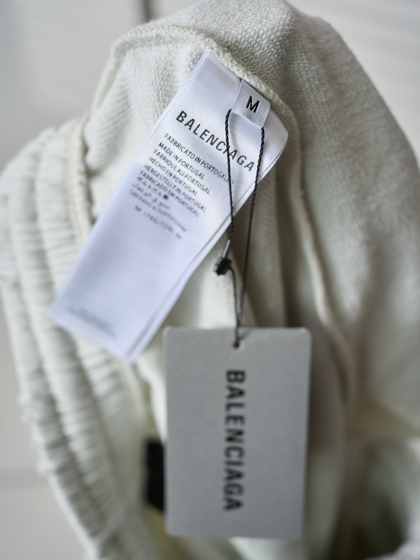 Balenciaga Back做旧刺绣休闲短裤版本2