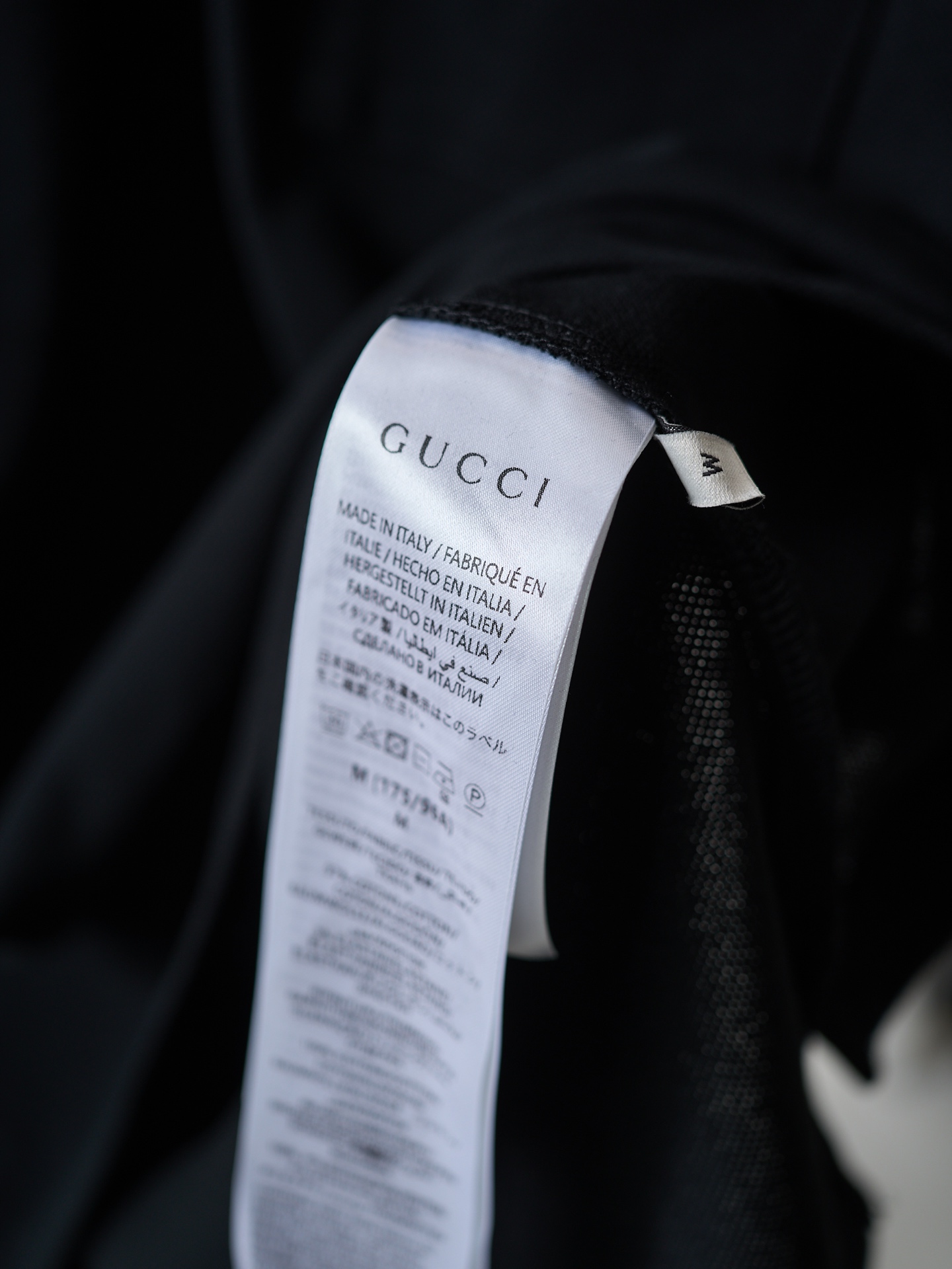 Gucci 棉质马衔扣刺绣珠地棉短袖polo衫