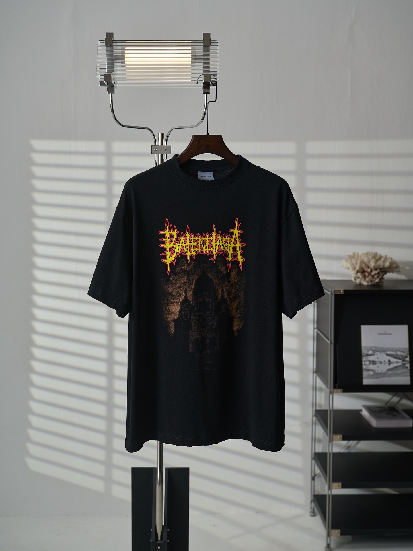 Balenciaga Sacre Coeur棉质印花短袖T恤版本2