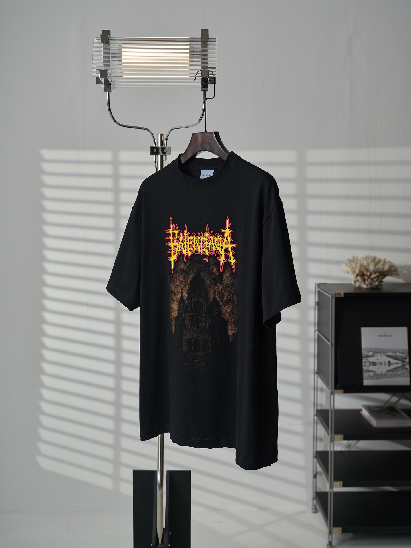 Balenciaga Sacre Coeur棉质印花短袖T恤版本2