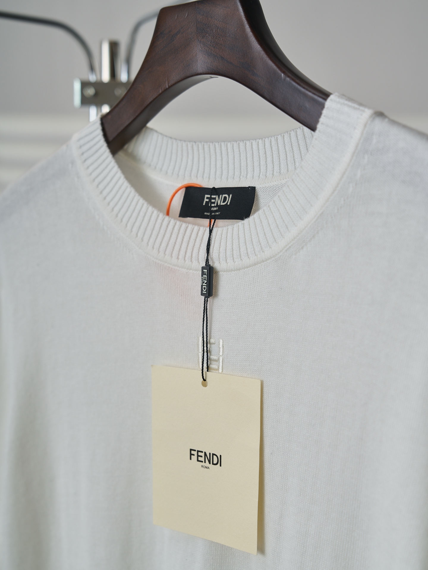 Fendi FF标识针织毛衣短袖版本2