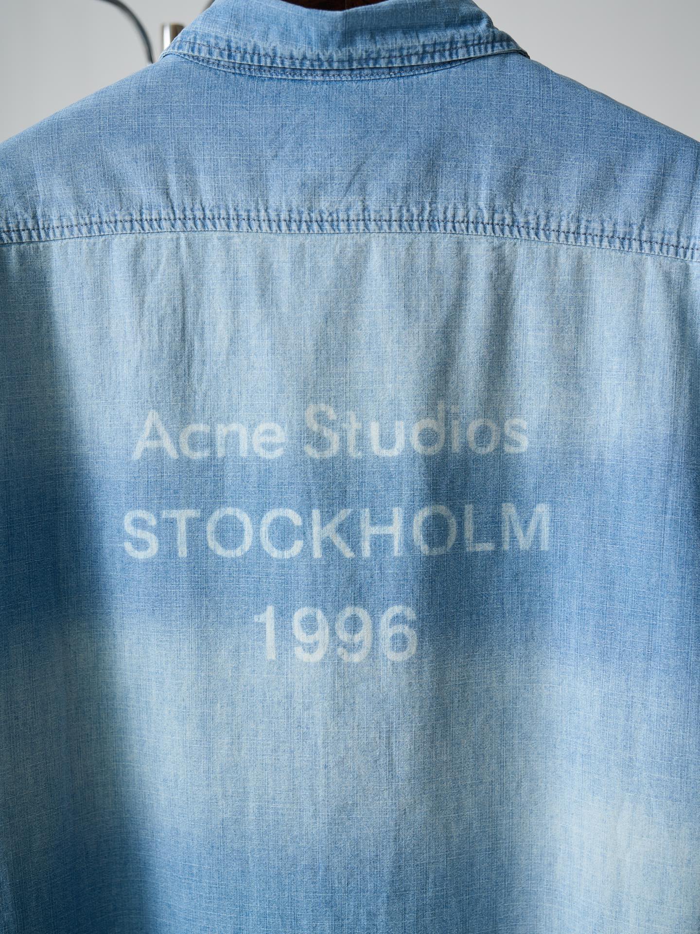 Dior Studios 1996徽标印花做旧短袖衬衫