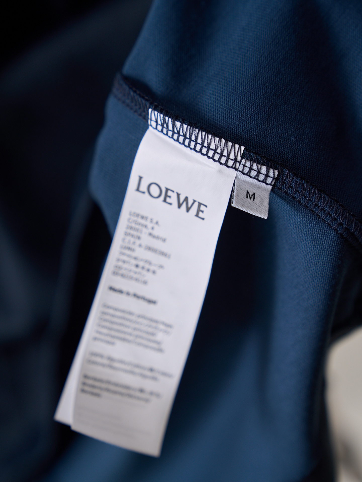 Loewe Anagram Hello印花短袖T恤版本3