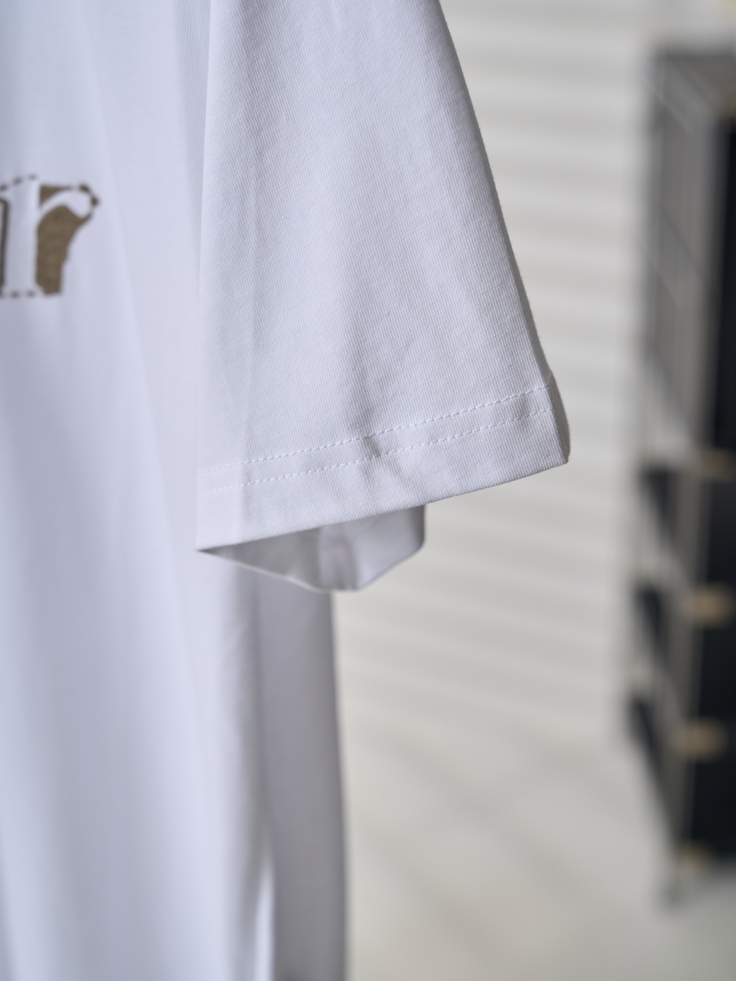 Dior 棉质平纹针织圆领短袖T恤版本4