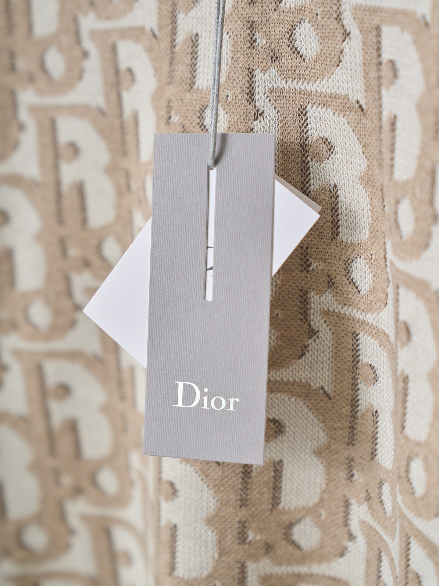 Dior Oblique老花字母提花针织圆领短袖