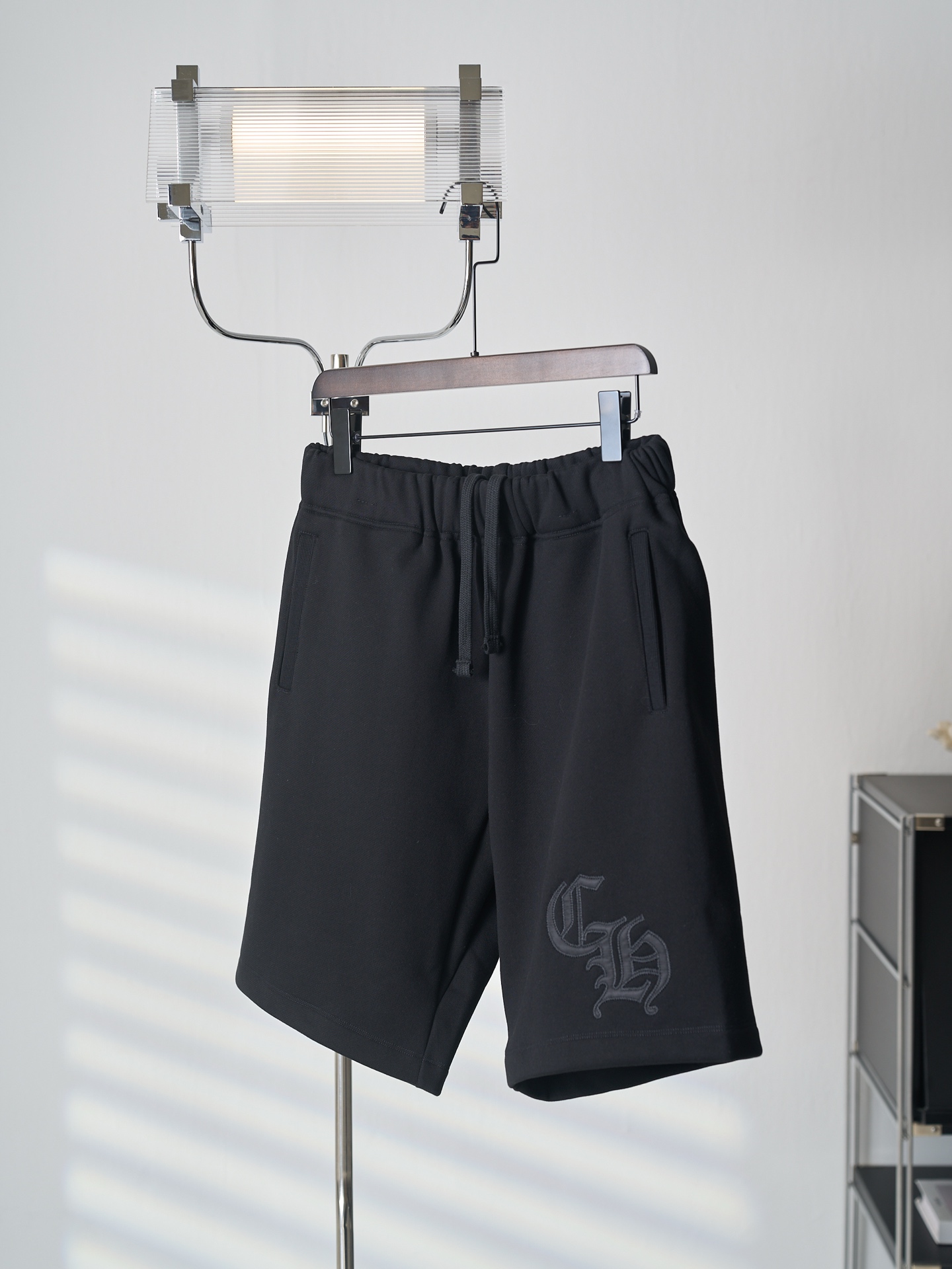 Chrome Hearts Hearts/克罗心 CH标识刺绣短裤