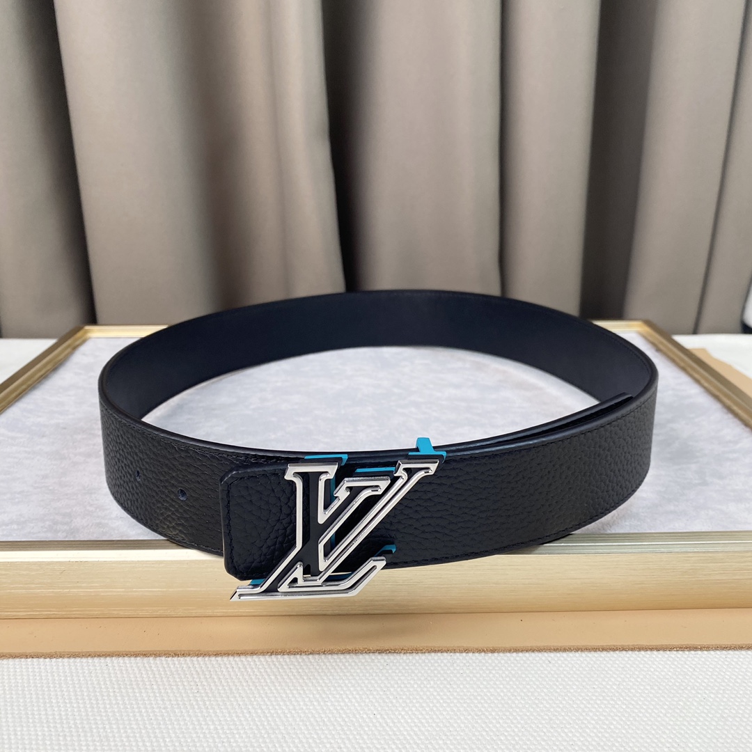 Original. LV. Suitable for business casual and formal wear! 3.8cm latest buckle design, polished buckle, fashionable an…