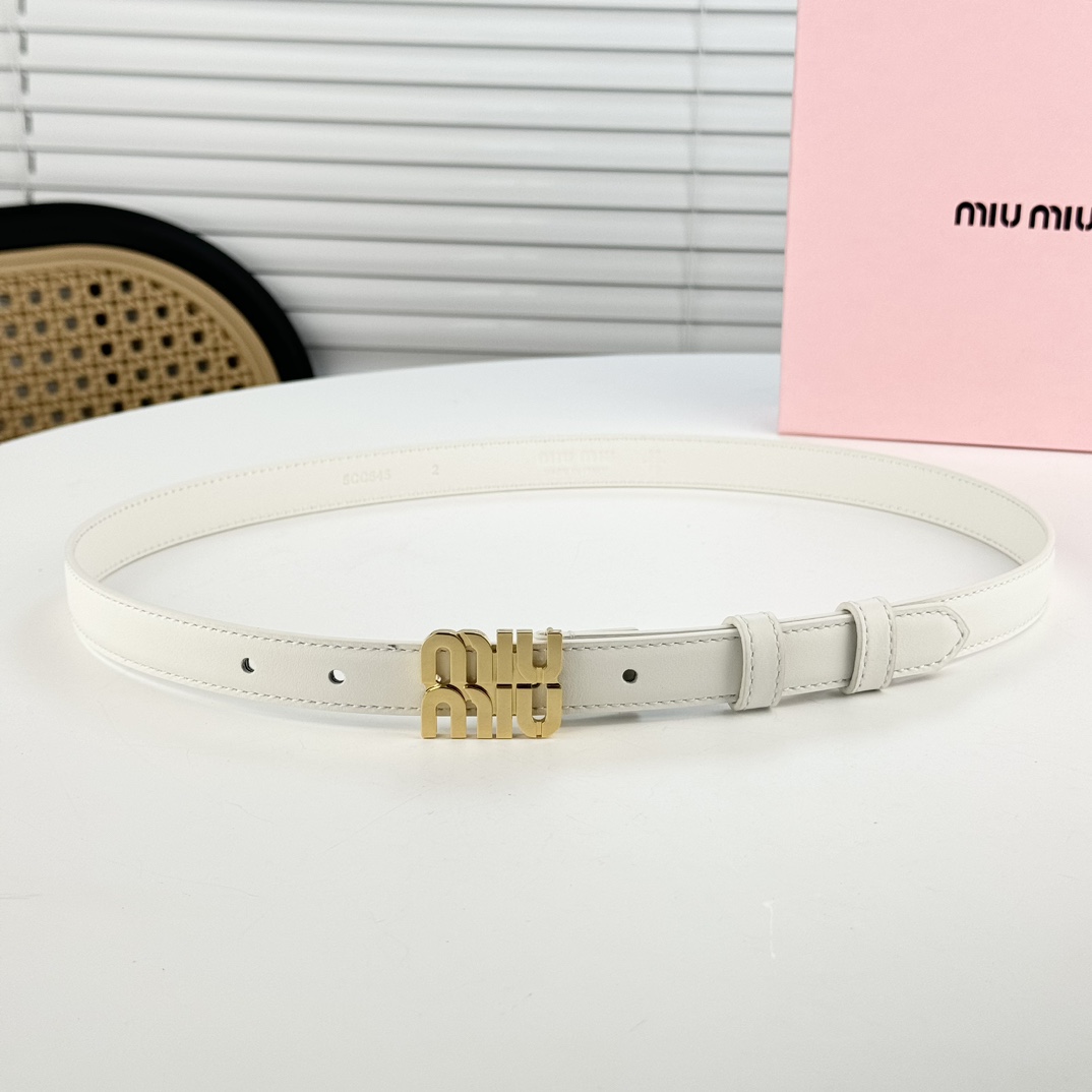 MIUMIU小腰带2cm裙装裤装搭配起来！精致优雅不撞款！