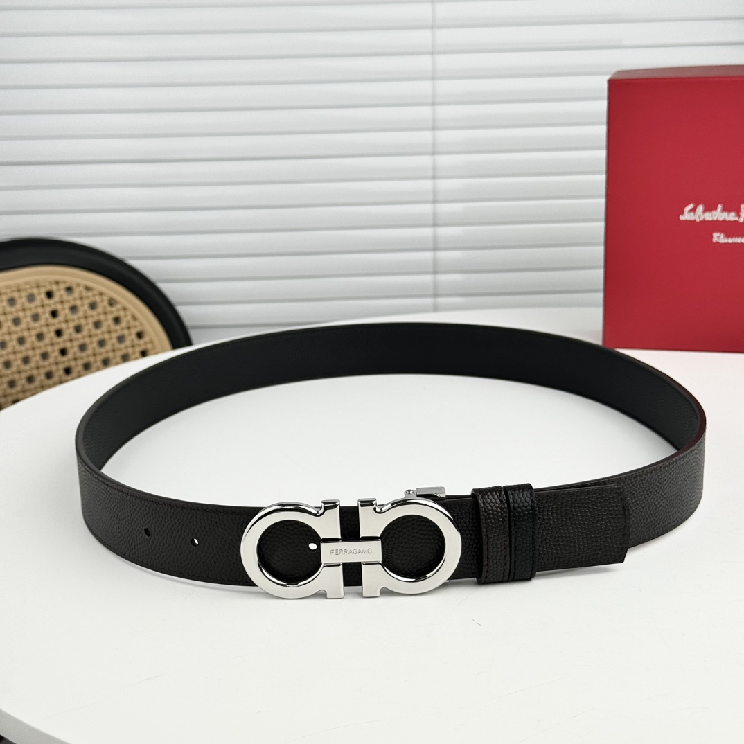 NO:140104,Original single . Ferragamo belt double-sided front-layer original cowhide, 3.5cm cutable, you can identify the latest hardware logo, black coffee and double-sided top-grade belts, belts, ferragamo, cowhide19860909原单 .菲拉格慕腰带 双面头层版原牛皮 、3.5cm可裁剪,认准五金最新logo、黑配咖啡双面均可佩戴顶级皮带,皮带,ferragamo,cowhide,Belt