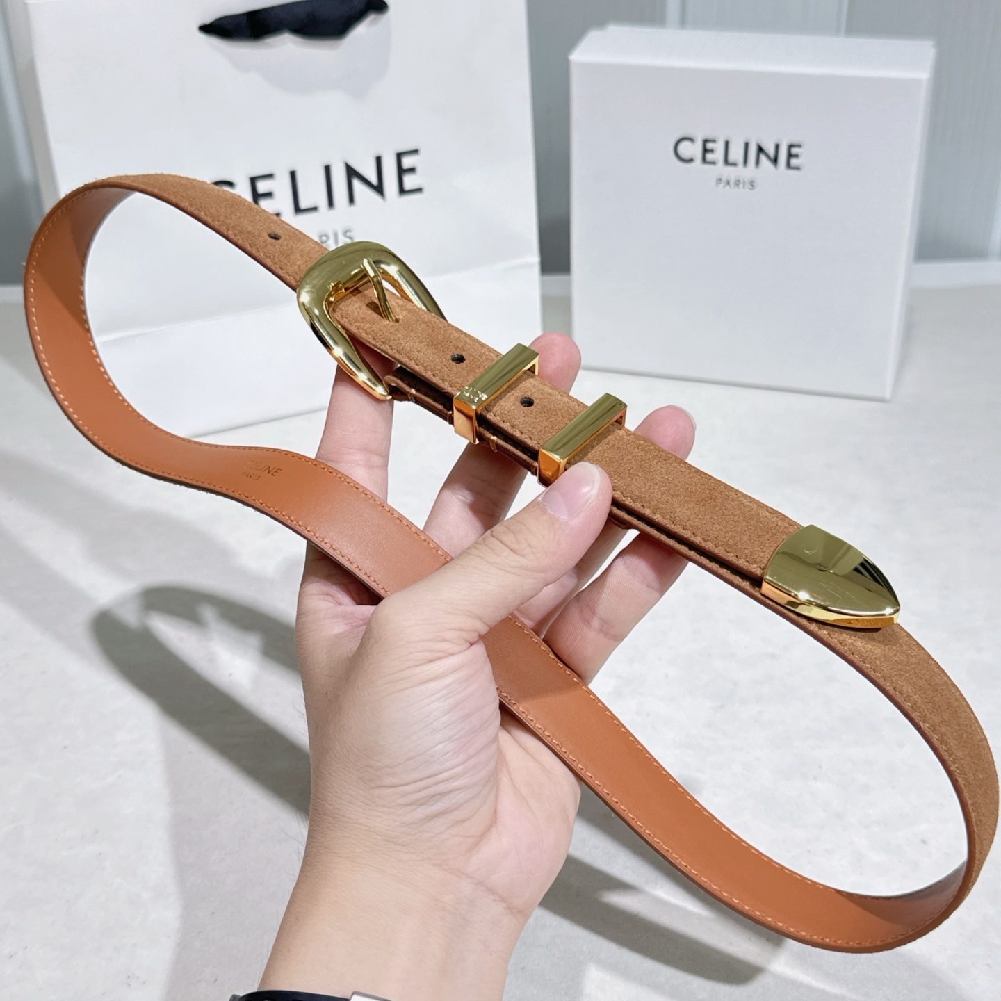 -Celine 新品立体浮标针扣女士腰带 意大利进口小牛皮 宽度2.5(亮银扣)-Chinese wholesaler seller Clothes Bags handbags wholesale Shoes High Quatity wholesaler seller Cheap Sneakers from China Factory Chinese suppliers china wholesale clothing wholesaler seller -Celine 新品立体浮标针扣女士腰带 意大利进口小牛皮 宽度2.5(亮银扣)
