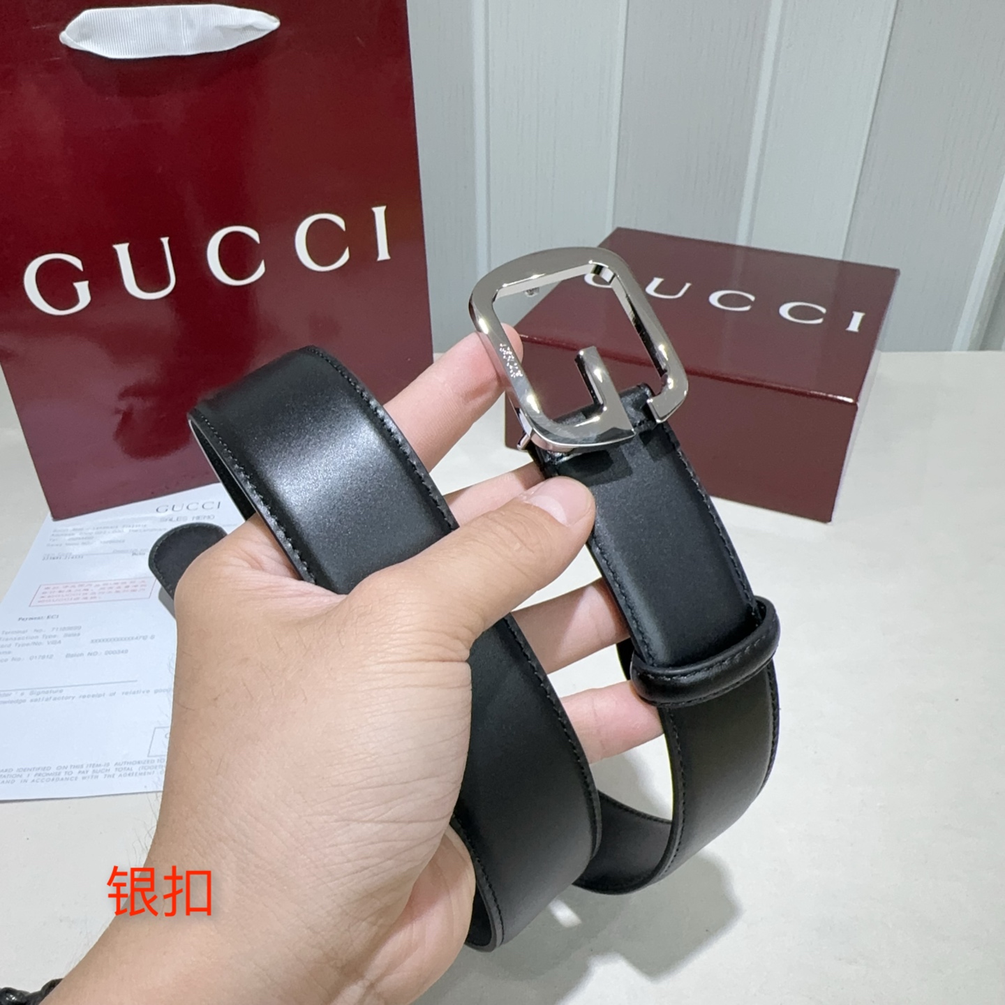 GUCCI(古奇) 采用头层牛皮 黑色亮金 亮银 亮枪 扣头-Chinese UA Cheap High Quatity Brand Clothes Bags handbags Sneakers wholesale wholesaler seller from China Factory suppliers Fashion Clothing Shoes best Quality Beautiful Price GUCCI(古奇) 采用头层牛皮 黑色亮金 亮银 亮枪 扣头