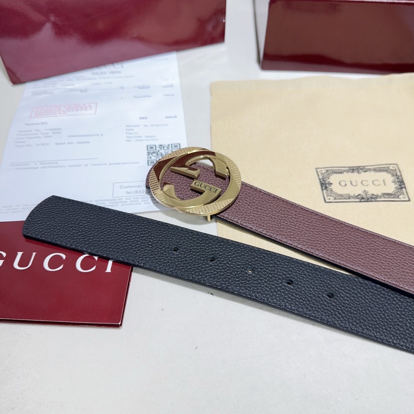 GUCCI(古奇新款) 采用双面togo纹头层牛皮 纯钢精品花纹扣头打造 酒红配黑色亮金扣头-Top High Quatity Cheap Sneakers Fashion Clothing Clothes Bags handbags Shoes of all Brand wholesale With The best Quality And Beautiful Price from China Factory Chinese suppliers wholesaler seller GUCCI(古奇新款) 采用双面togo纹头层牛皮 纯钢精品花纹扣头打造 酒红配黑色亮金扣头