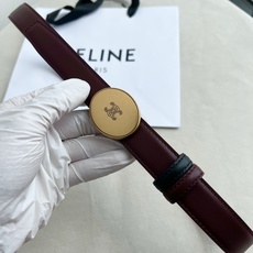 -Celin e新品纯铜扣女士腰带 意大利进口小牛皮 宽度2.5。 -Celin e新品纯铜扣女士腰带 意大利进口小牛皮 宽度2.5。