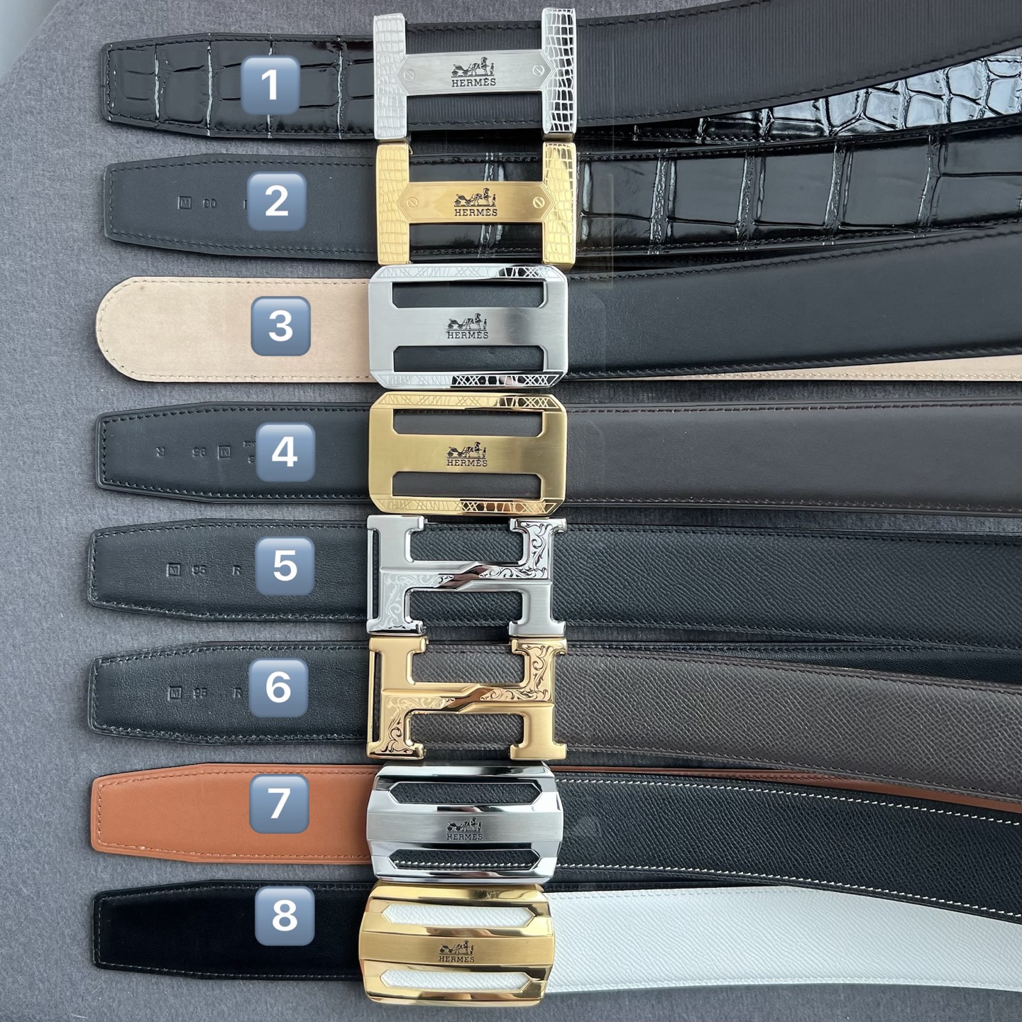 🎐 Hermès 🎐(爱马仕) 采用头层铁板鳄鱼纹➕360不绣钢包头扣打造 ,双面可用,柔软细腻,时尚休闲易搭配,商务百 🎐 Hermès 🎐(爱马仕) 采用头层铁板鳄鱼纹➕360不绣钢包头扣打造 ,双面可用,柔软细腻,时尚休闲易搭配,商务百
