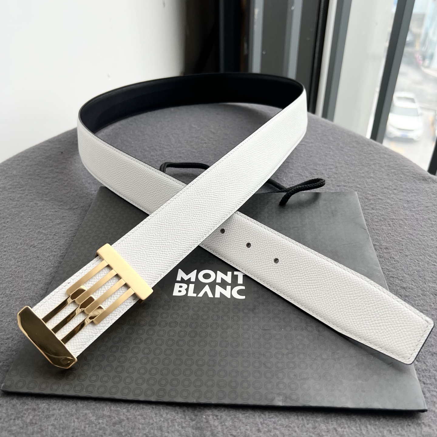 🎐 Montblanc 🎐（万宝龙） 手掌纹 ➕360不锈钢精品扣头打造 柔软细腻，休闲商务，百搭大方，商务休闲！ 尺寸