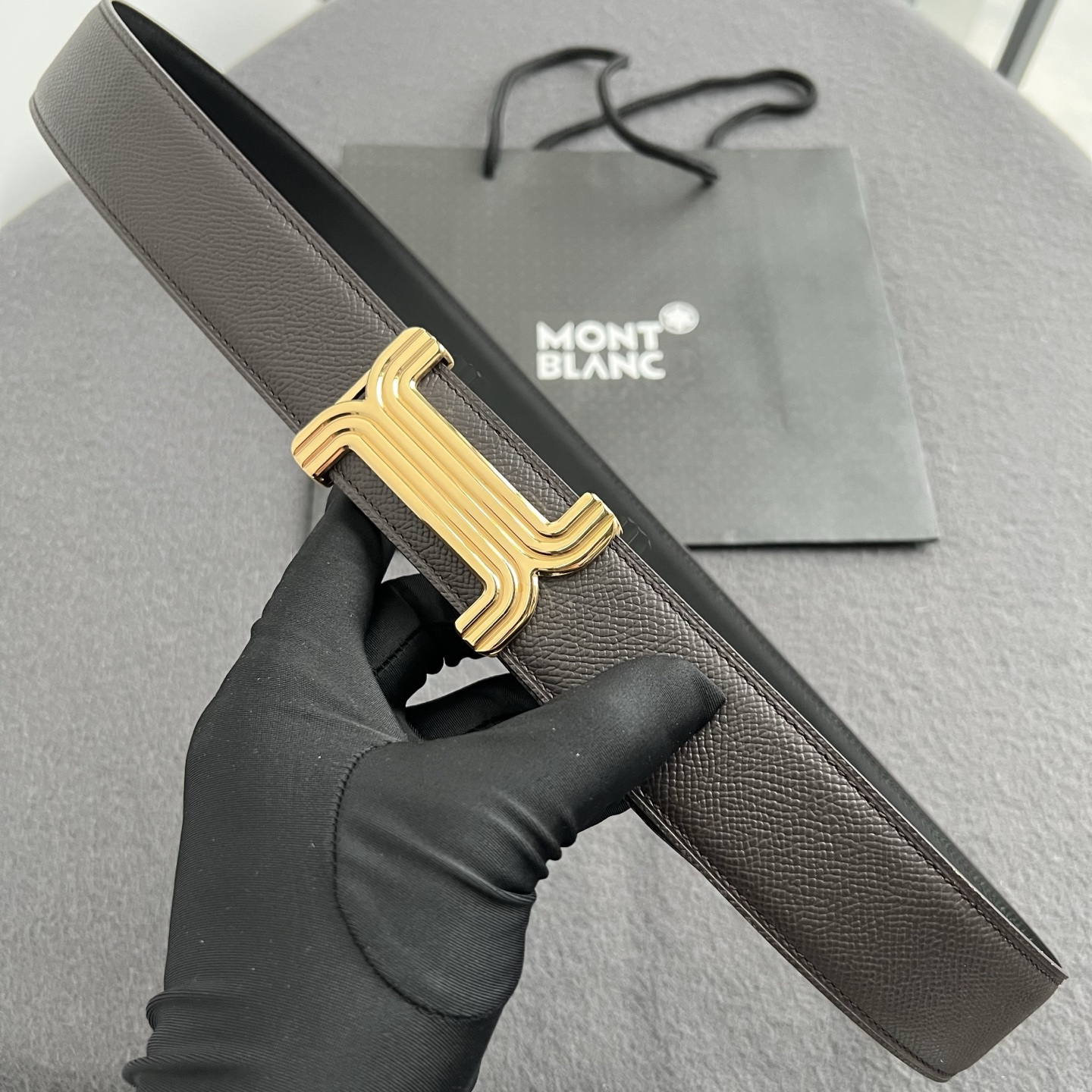 🎐 Montblanc 🎐（万宝龙） 手掌纹 ➕360不锈钢精品扣头打造 柔软细腻，休闲商务，百搭大方，商务休闲！ 尺寸