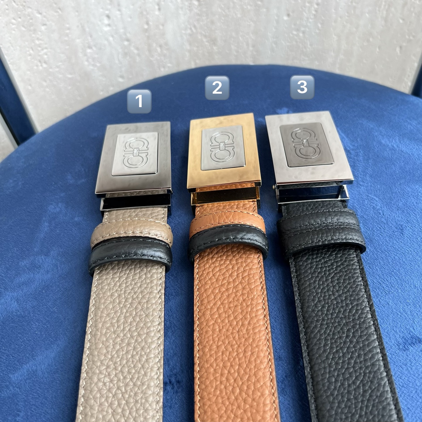 🎐 FERRAGAMO 🎐（菲拉格慕） 采用双面togo➕精品纯铜扣头打造 柔软细腻，双面可用，时尚休闲易搭配，商务百搭