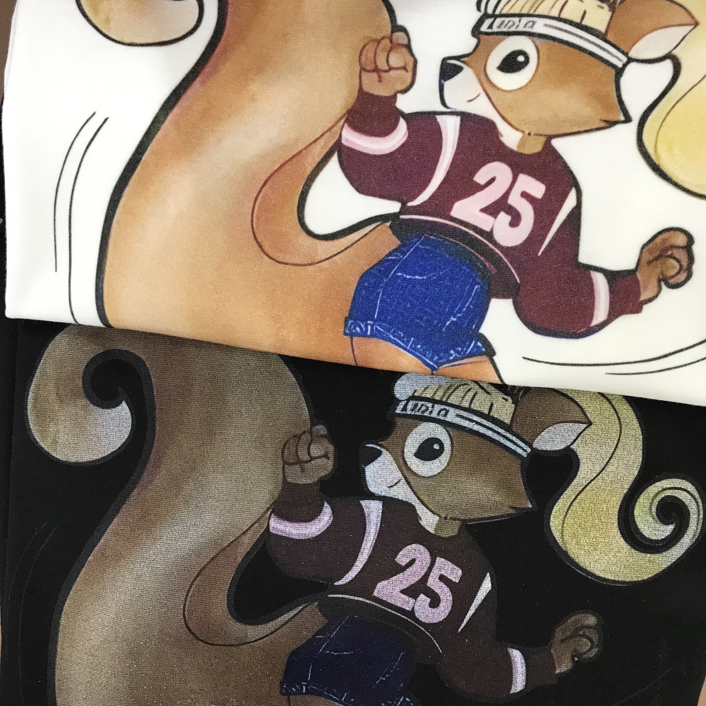“Versatile P299 Female Suit with Wrapper and Fend 25s Squirrel Logo T-shirts” - 图片 6