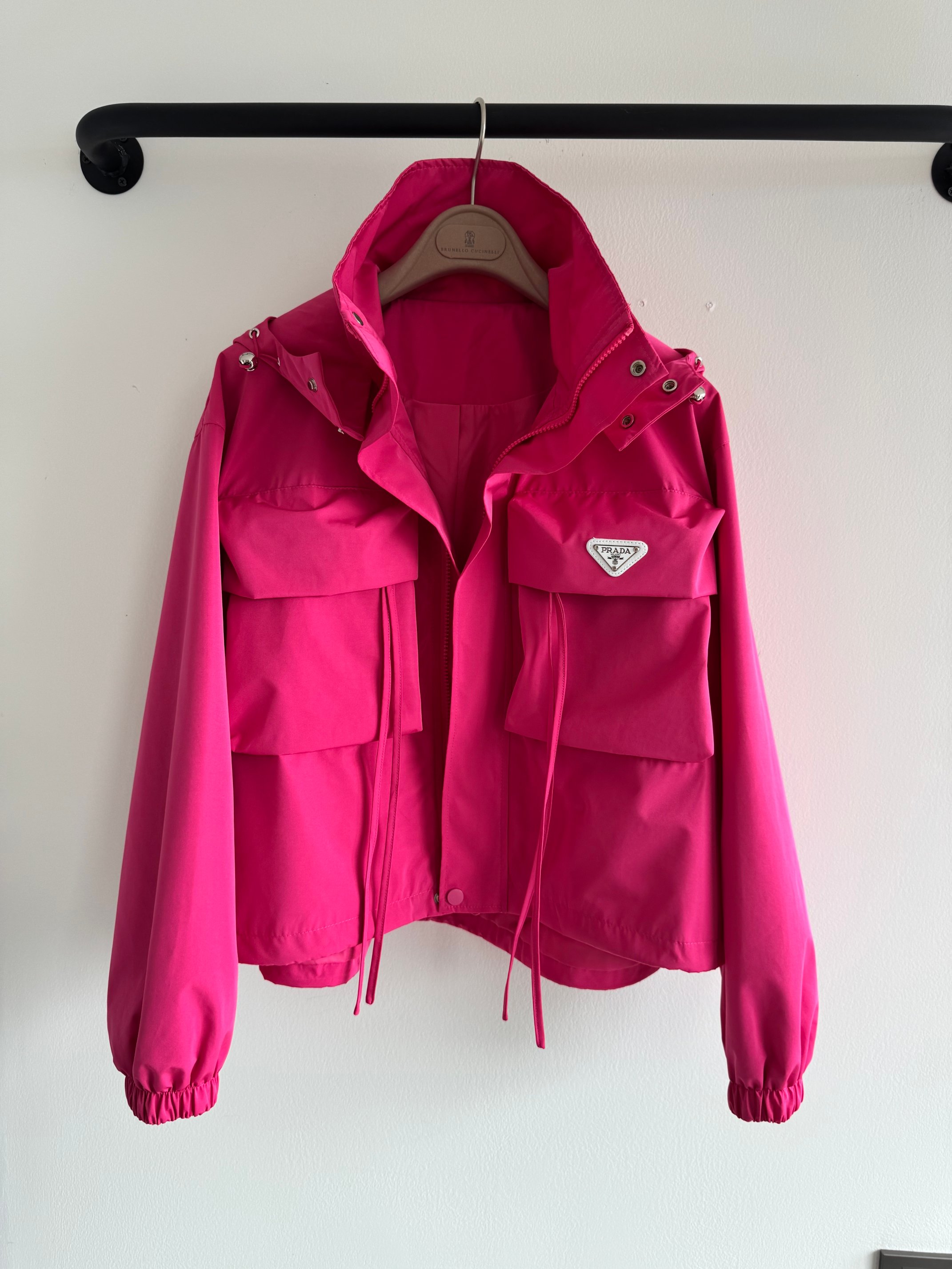 Dragon Fruit Pink Windbreaker Jacket - Stylish, Eye-Catching, and Functional 5 a1739778612933 2101