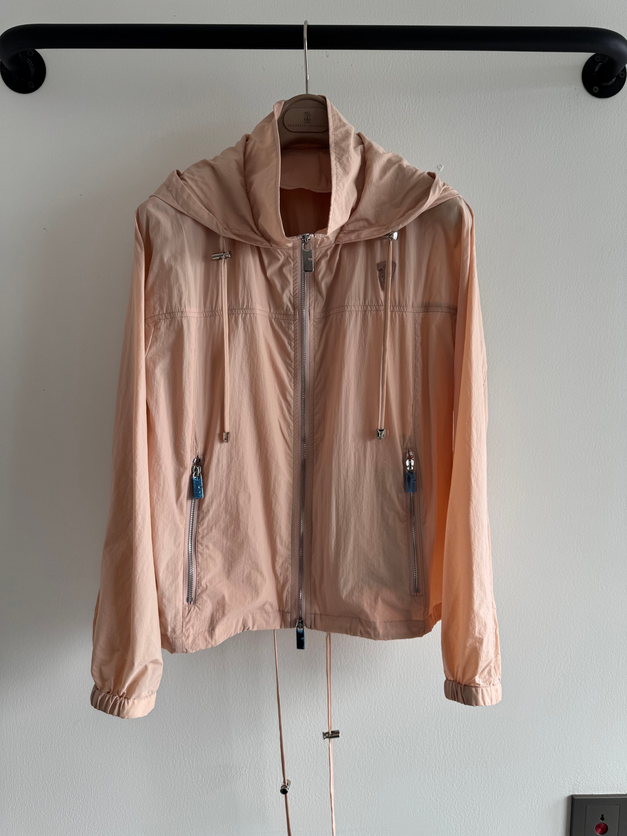 Lightweight Hooded Jacket & Nylon-Cotton Shorts Set 3 a1739865106866 5248