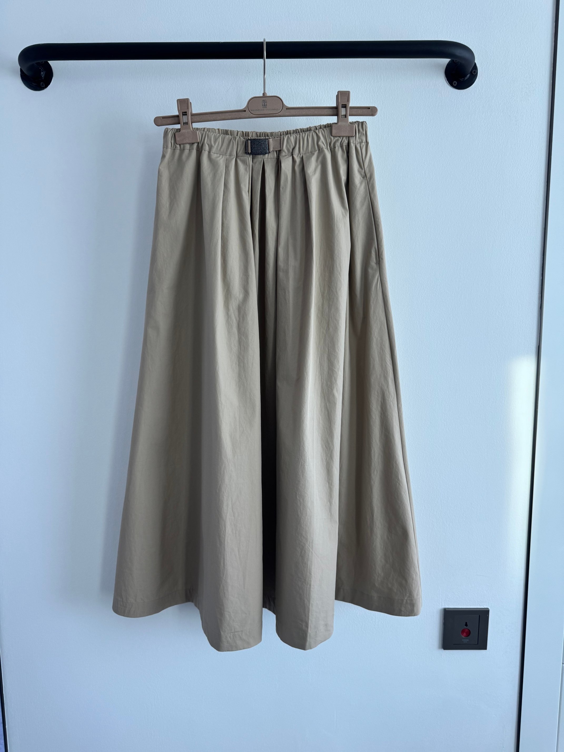 Brunello Cucinelli Inspired High-Waisted Cotton Maxi Skirt with Elastic Waistband 5 a1749547877283 2802