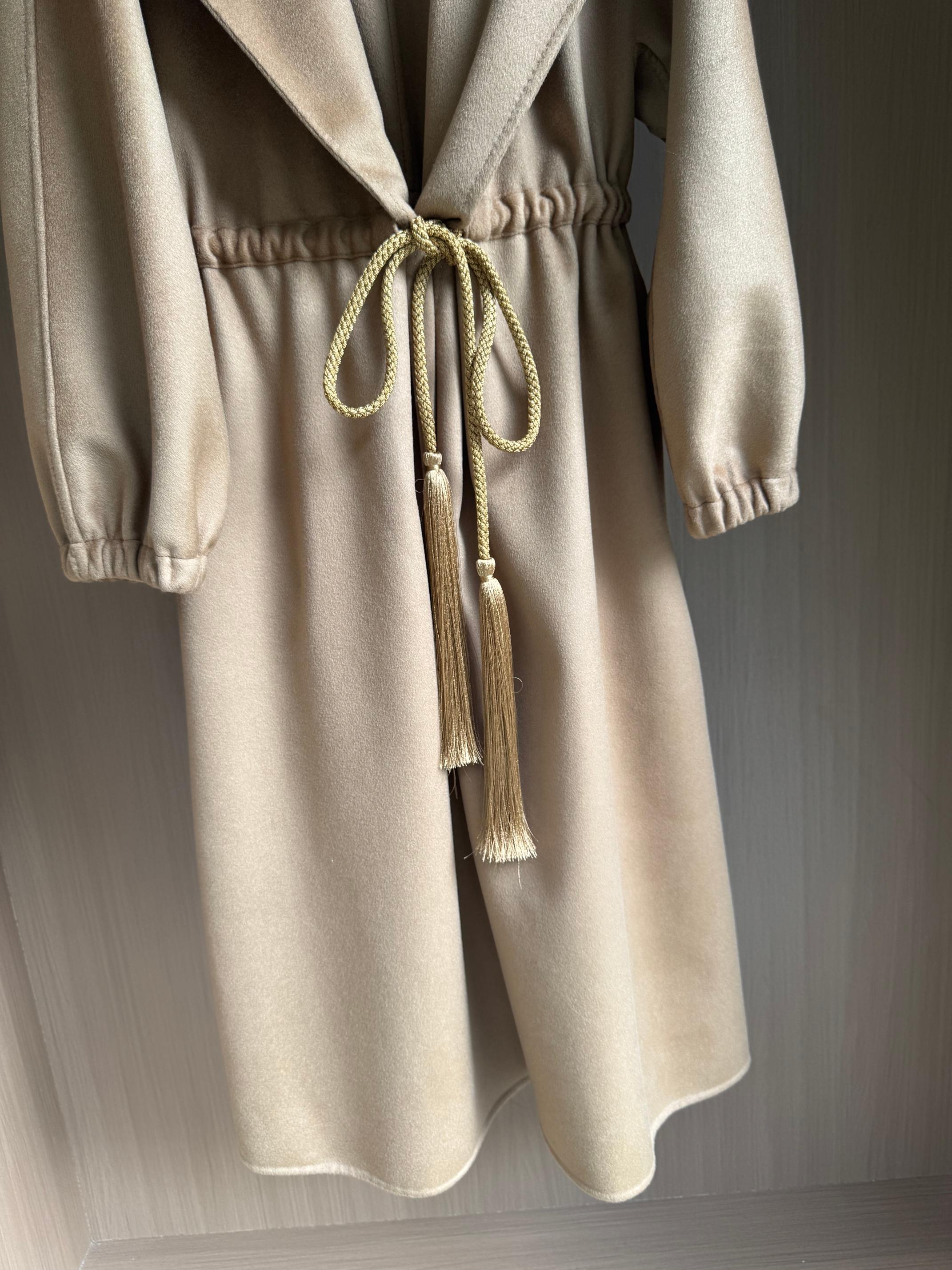 Hooded Drawstring 100% Cashmere Coat, Elegant & Cozy Winter Essential 6 a1760079053709 0861