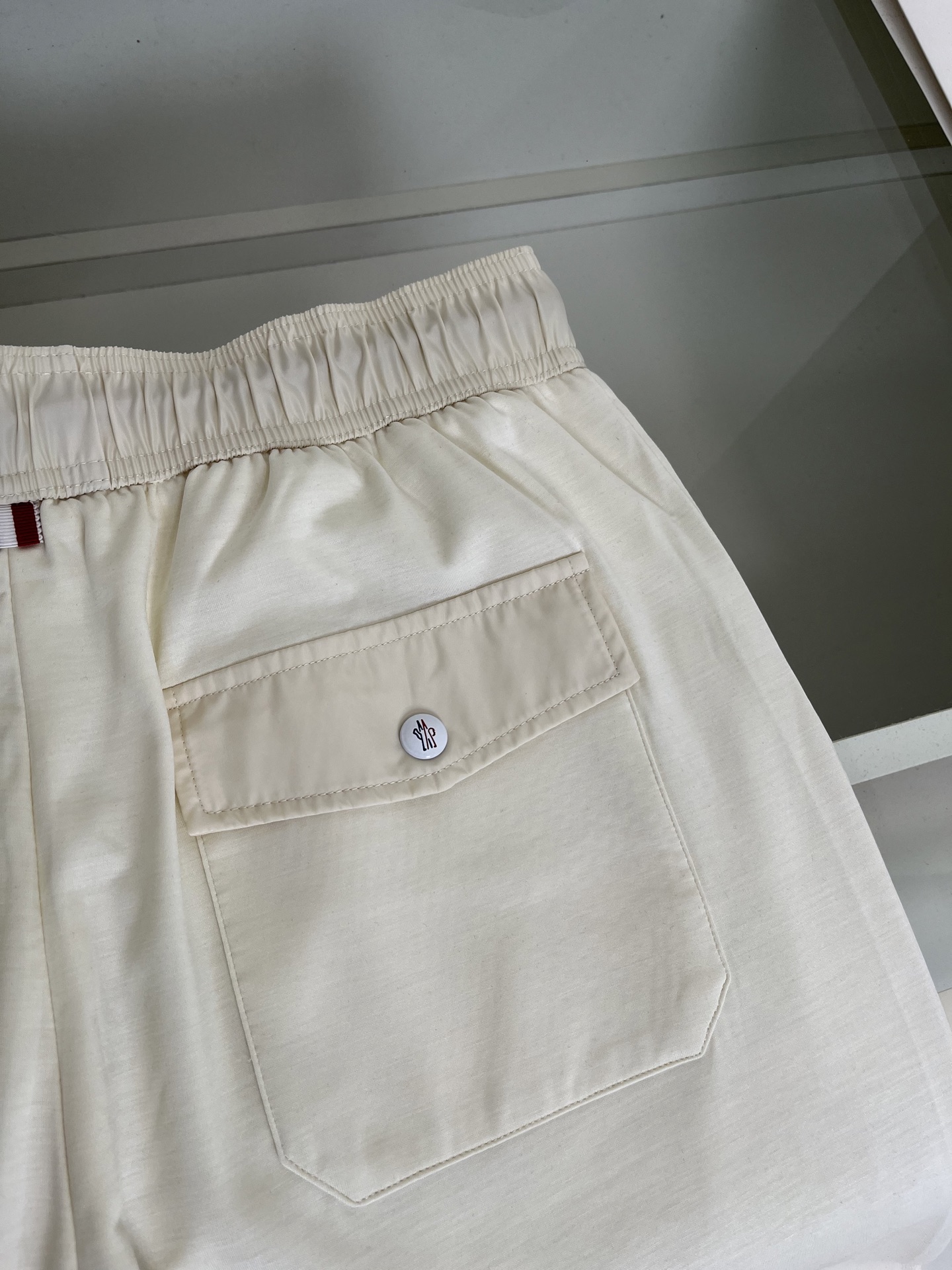 High-quality 公司订单蒙**口MON**ER2026春夏 全品相订单 莫代尔棉松紧腰直脚休闲