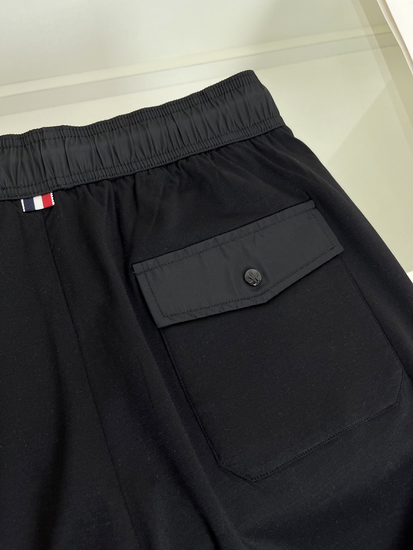 High-quality 公司订单蒙**口MON**ER2026春夏 全品相订单 莫代尔棉松紧腰直脚休闲