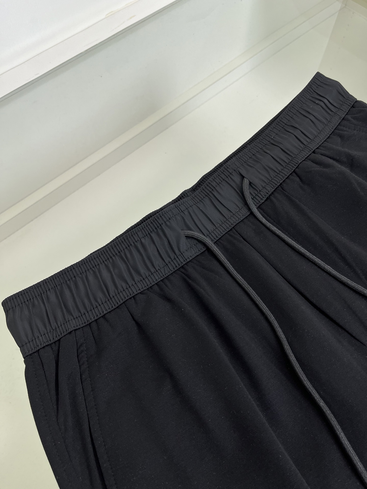 High-quality 公司订单蒙**口MON**ER2026春夏 全品相订单 莫代尔棉松紧腰直脚休闲