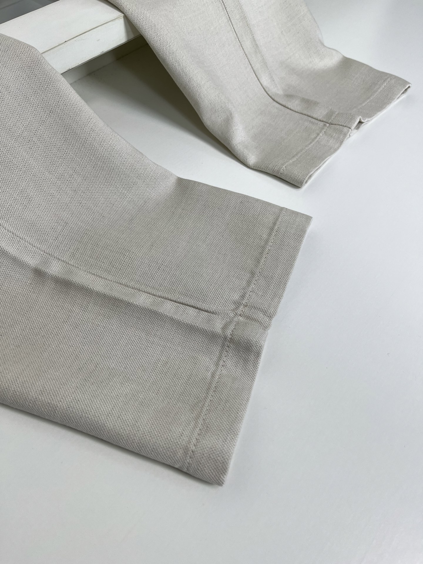 High-quality 公司订单ZE*NA杰*亚 品质控推荐！口碑款 天丝亚麻老钱西裤腰直筒休闲裤 经