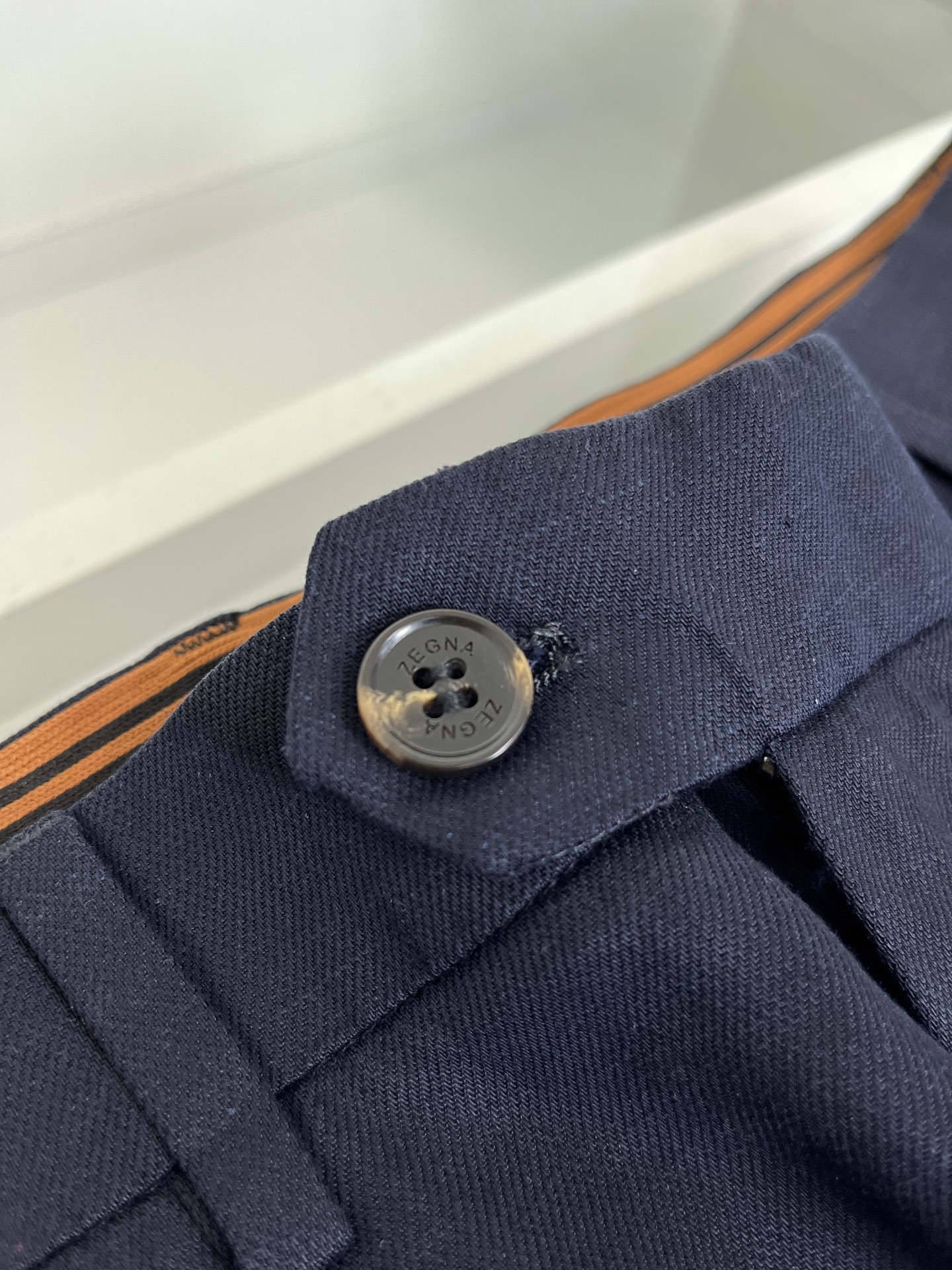 High-quality 公司订单ZE*NA杰*亚 品质控推荐！口碑款 天丝亚麻老钱西裤腰直筒休闲裤 经