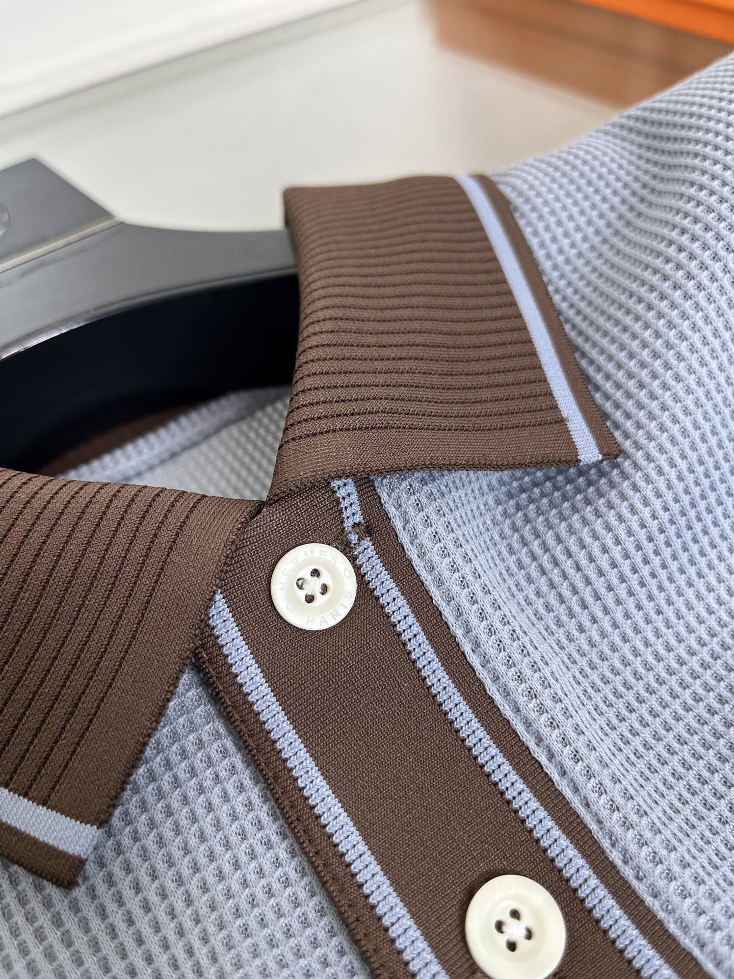 High-quality 公司订单爱*仕(He*mès) 2026春夏 （针织起脚料） 竖纹提花起脚 经