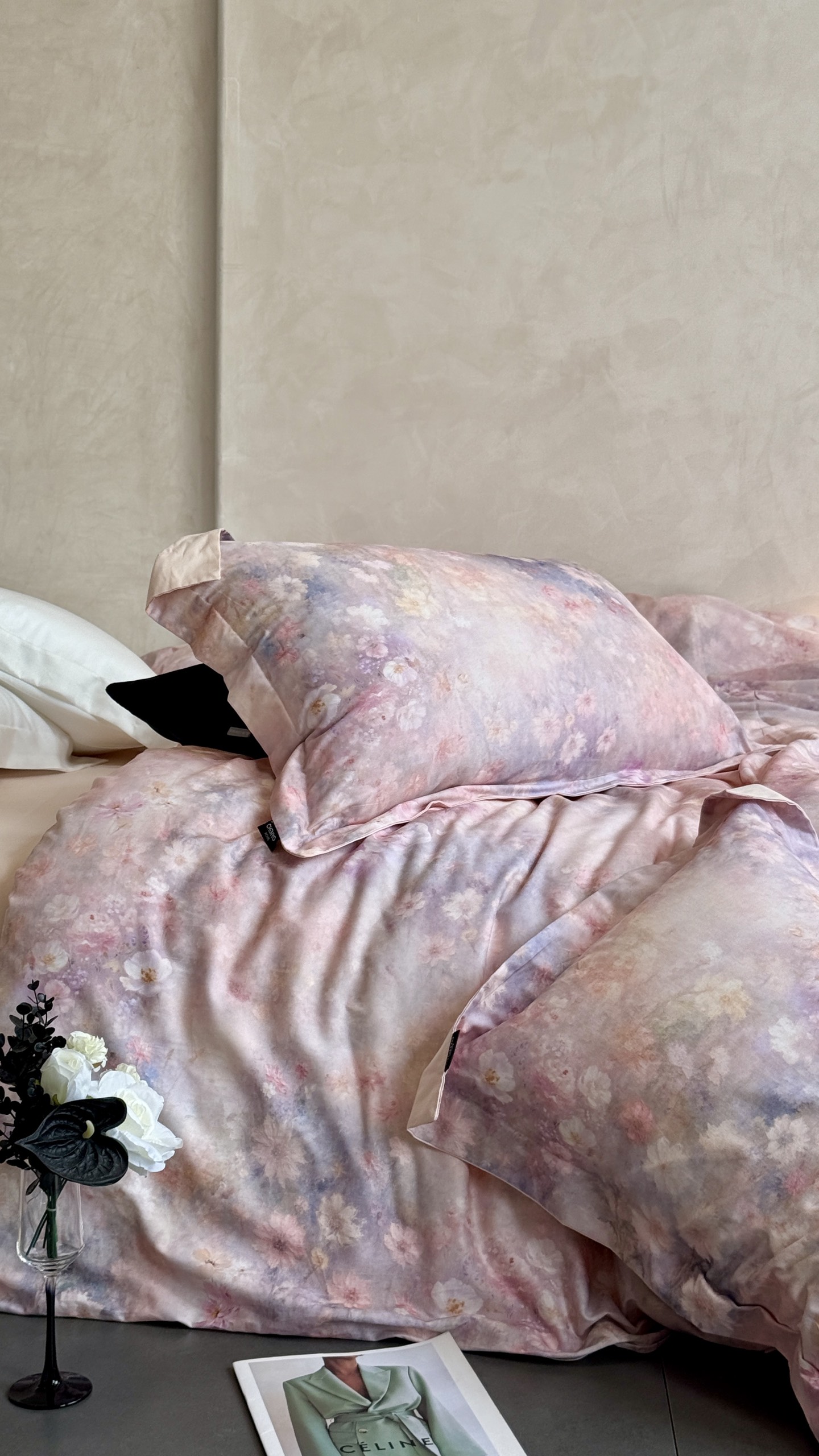 Floral Print Bedding Set, 100% Long-Staple Cotton, Soft and Breathable 3 i1759418084378 8083 0 8