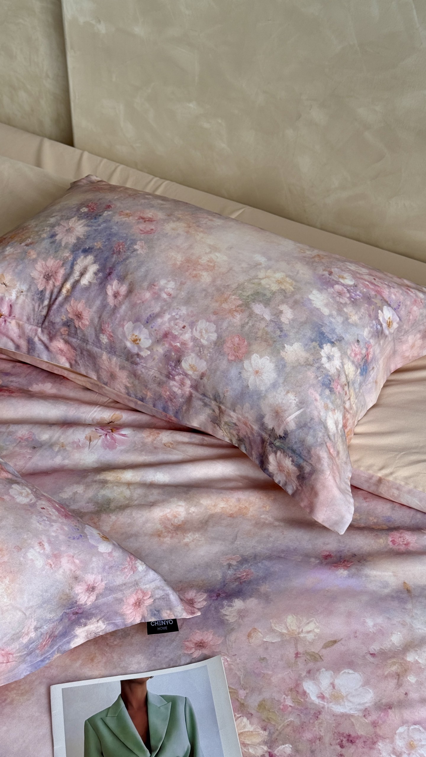 Floral Print Bedding Set, 100% Long-Staple Cotton, Soft and Breathable 6 i1759418084463 623 0 6