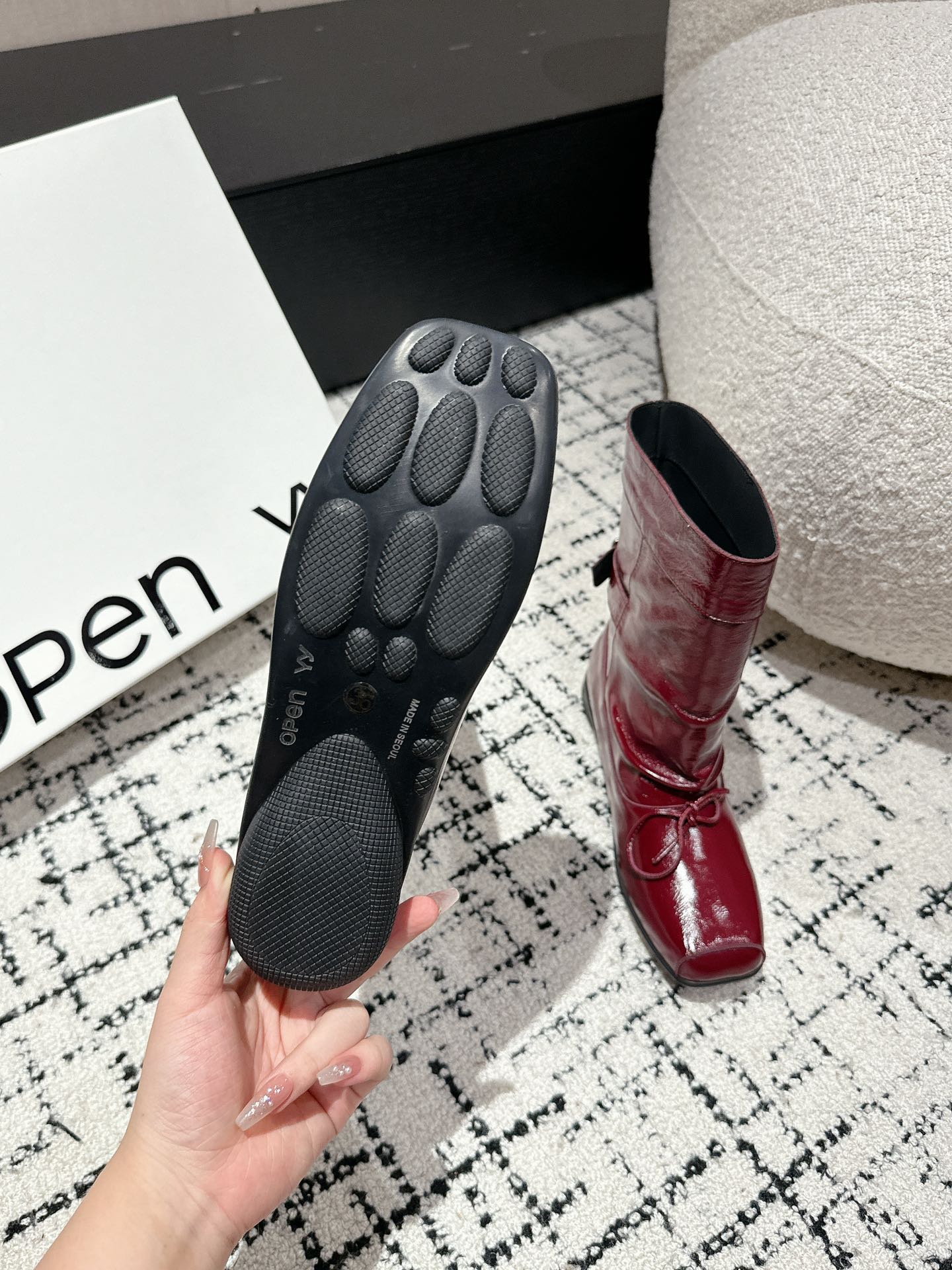 798: Soft Cow Skin Shoes for Autumn Winter Collection - 图片 9
