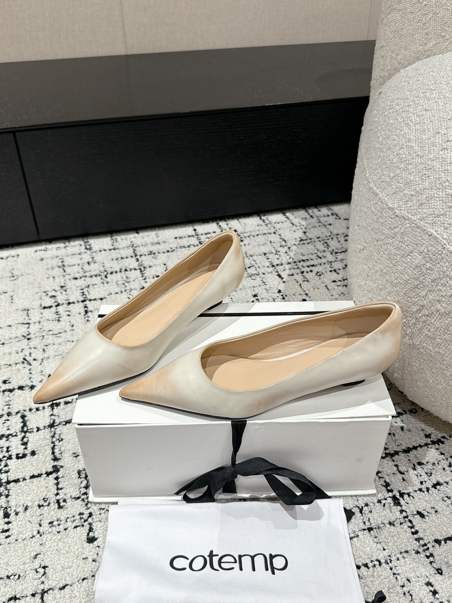 Top 750 Cotemp Pointy Hill Heel Shoe Series with Silk Embroidery - 图片 3