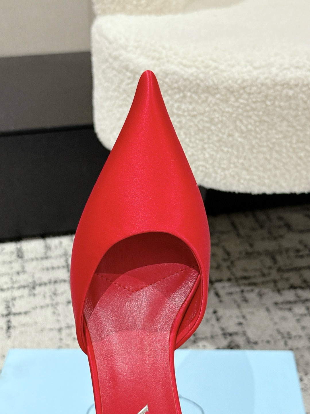 NO:444905,#Real photo details reference, semi-tork high heels19860909#实拍细节参考,半拖高跟鞋,high heels,Women's Shoes