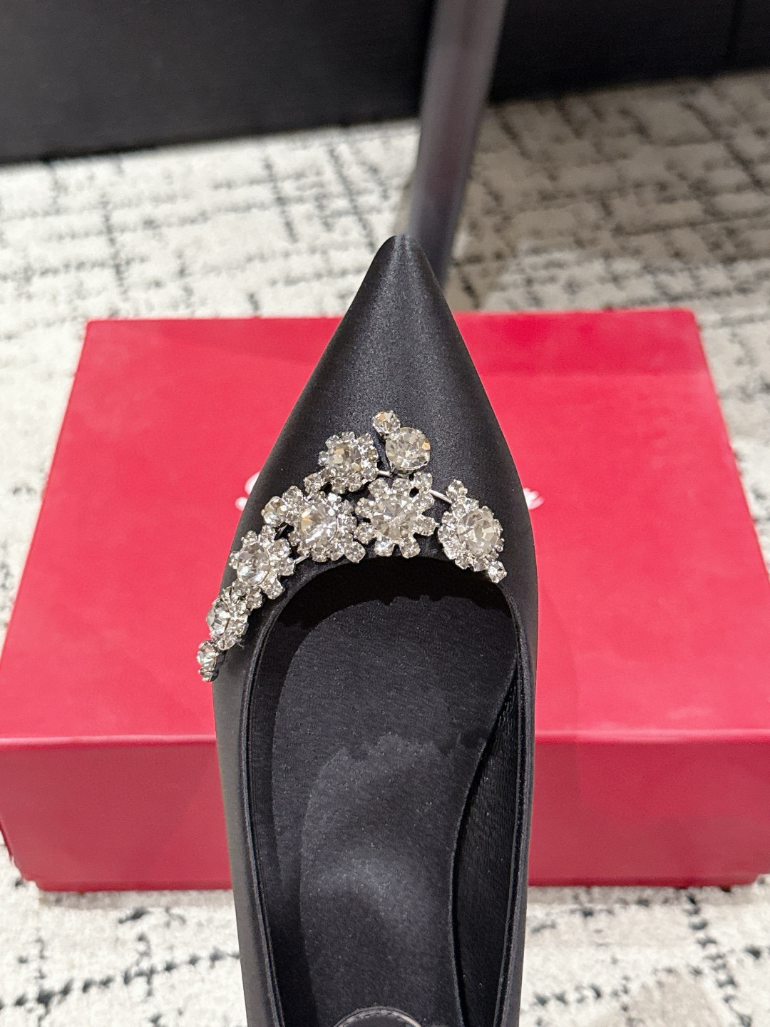 NO:444862,#Real photo details reference, semi-tork high heels19860909#实拍细节参考,半拖高跟鞋,high heels,Women's Shoes