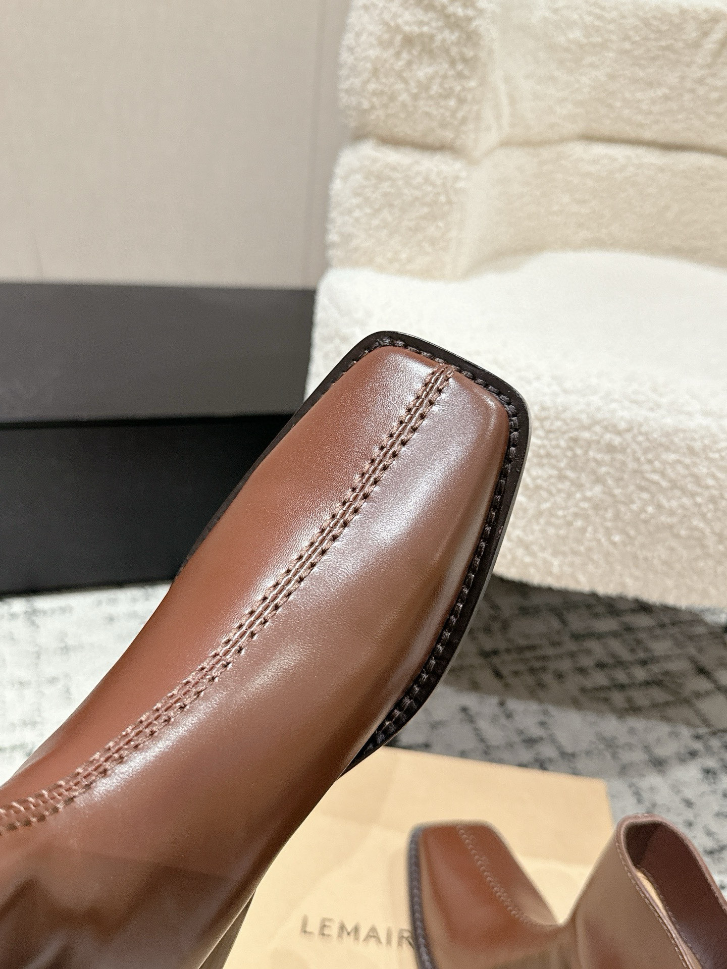 High-Quality Lemaire Zipper Boots: Stylish and Practical for Autumn/Winter - 图片 4