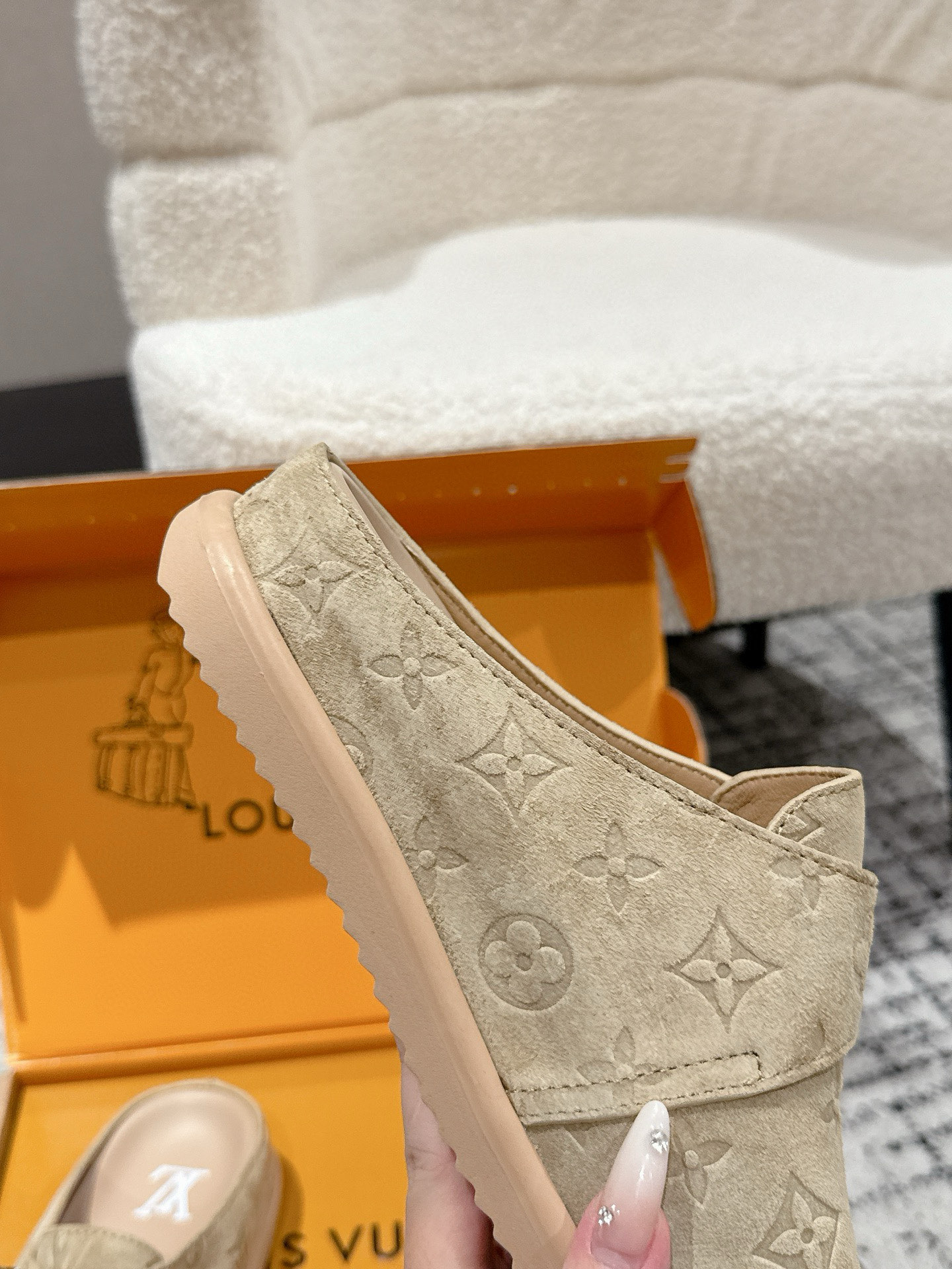 Louis Vuitton Easy Monogram Leather Sandals - Stylish & Comfortable 9 i1755428159739 3460 0 7