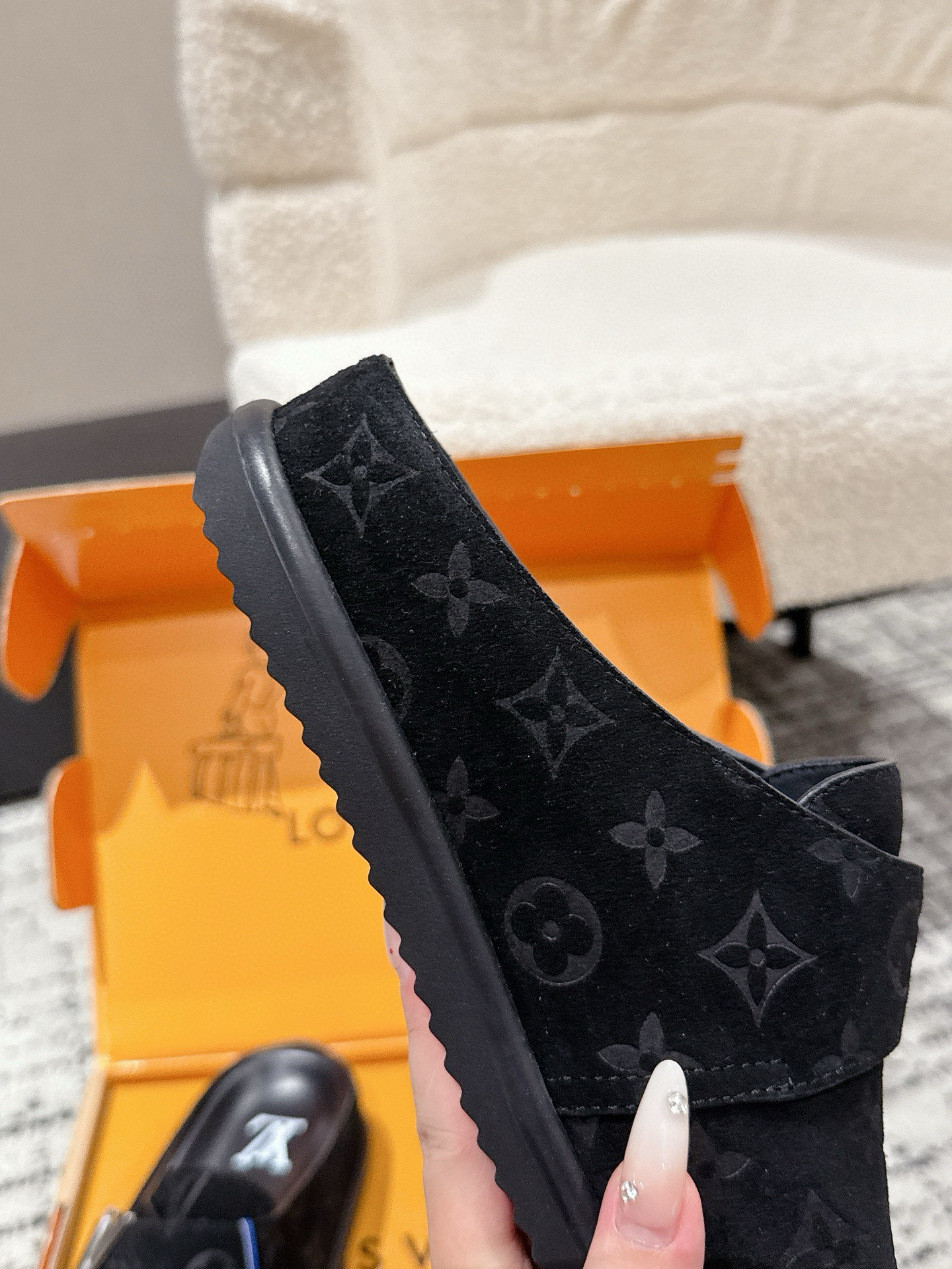 Louis Vuitton Easy Monogram Leather Sandals - Stylish & Comfortable 9 i1755428184082 3025 0 7