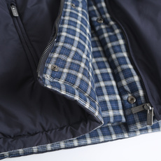 羽绒服-。女装👚Mium双面穿羽绒服 格纹面面料选择: 运用全棉梭织织造工艺,经纬纱线紧密交织,织造出规整的格纹肌理,格 羽绒服-。女装👚Mium双面穿羽绒服 格纹面面料选择: 运用全棉梭织织造工艺,经纬纱线紧密交织,织造出规整的格纹肌理,格