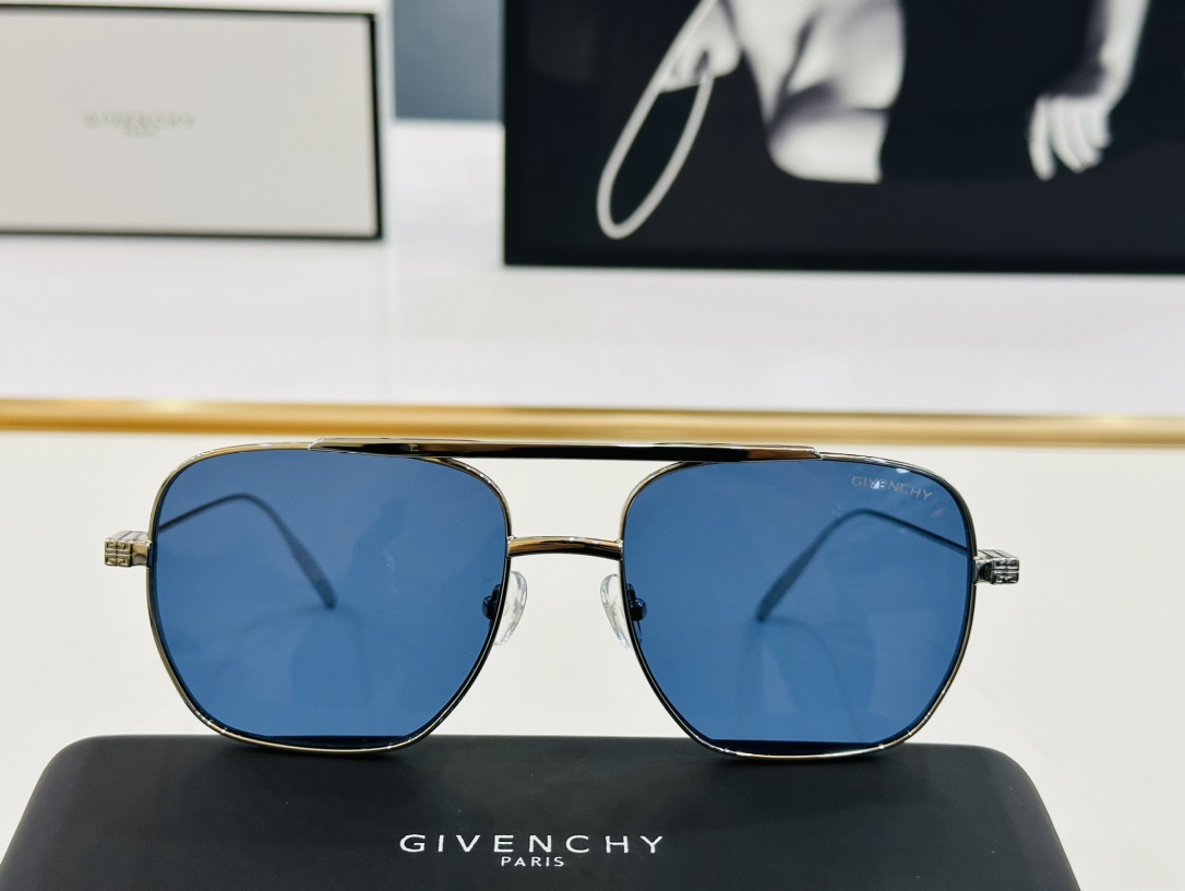 Givench*纪凡家GV40041USize58口18-145原单细节做工精细X太阳镜