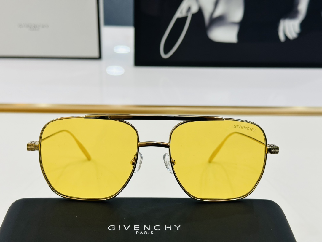 Givench*纪凡家GV40041USize58口18-145原单细节做工精细X太阳镜