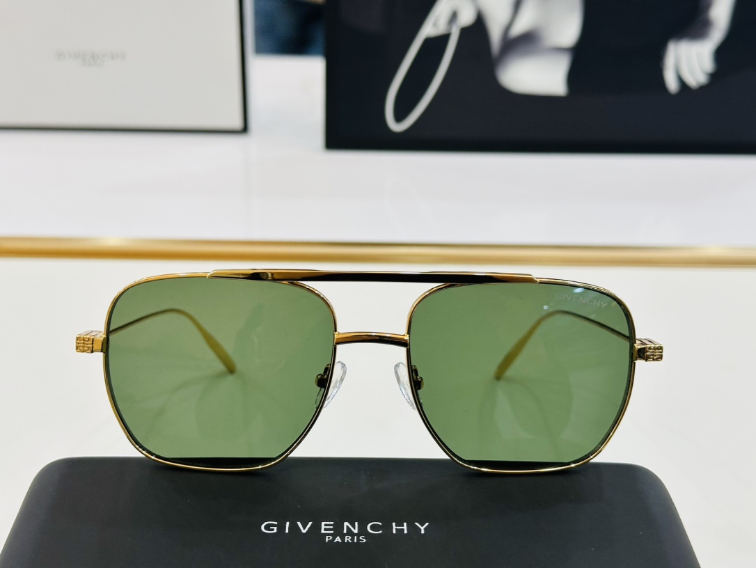 Givench*纪凡家GV40041USize58口18-145原单细节做工精细X太阳镜