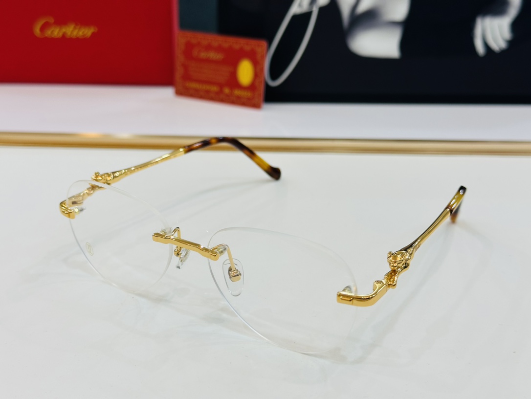 Cartier-卡家CT0581OSize54口17-140男士推荐不挑脸型X佩戴舒适可配近视镜片