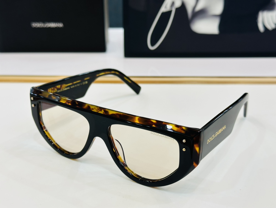 官网款DOLCE&GABBAN*DG6670Size55口15-142新颖独特X美艳绝伦