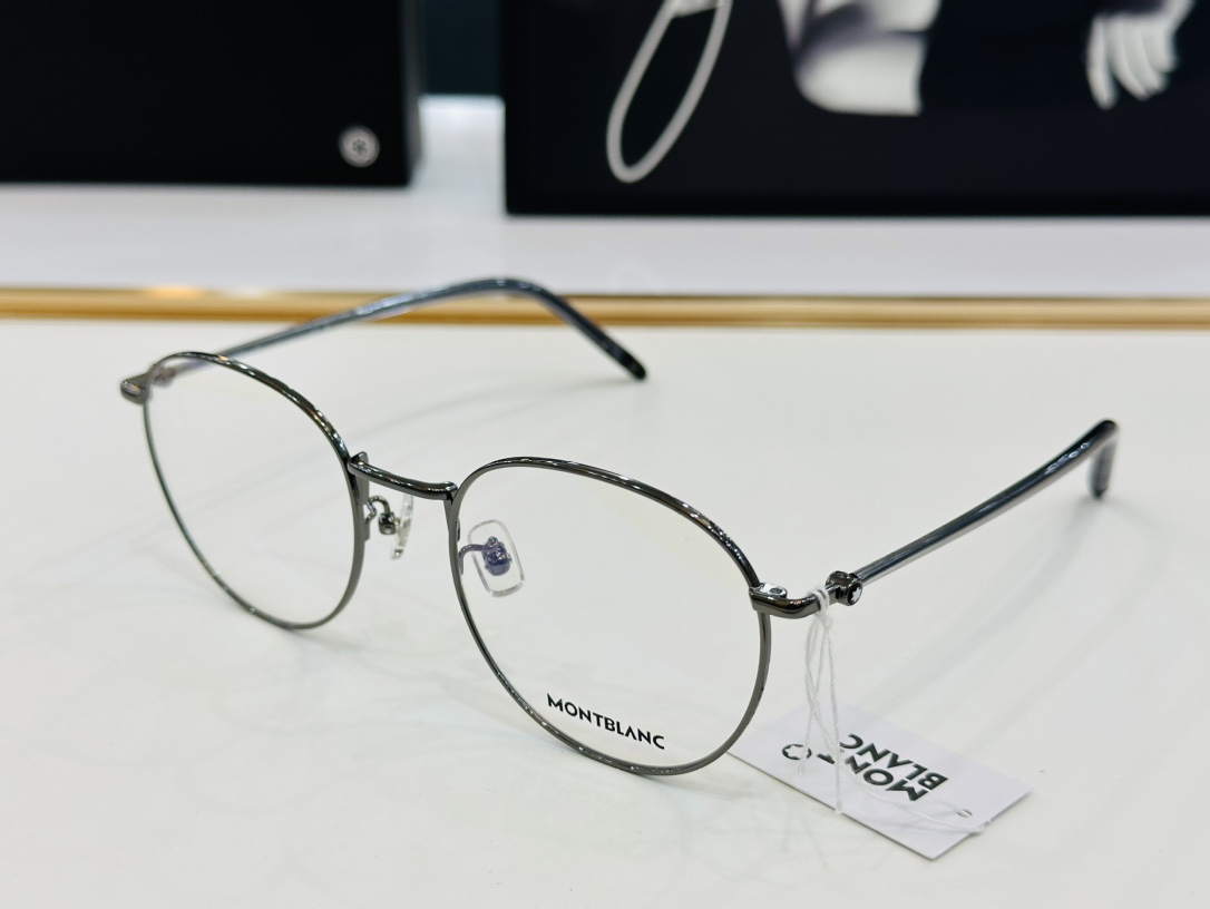 官网新品MONTBLANC万宝龙MB0343SASize55口21-145做工精良W完美电镀配戴舒适