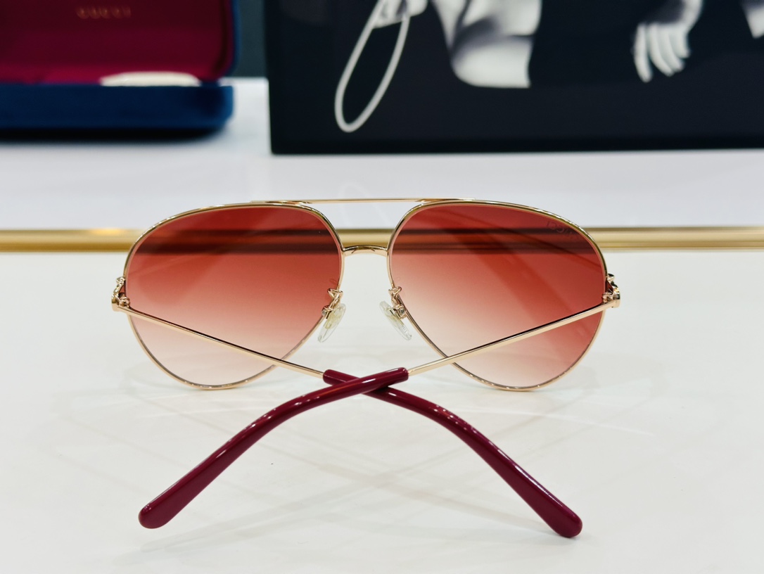 GUCC* 古家 GG1281 🐝🐝系列 Size：62口17-145   🍁🍁 D超绝品质太阳镜 。