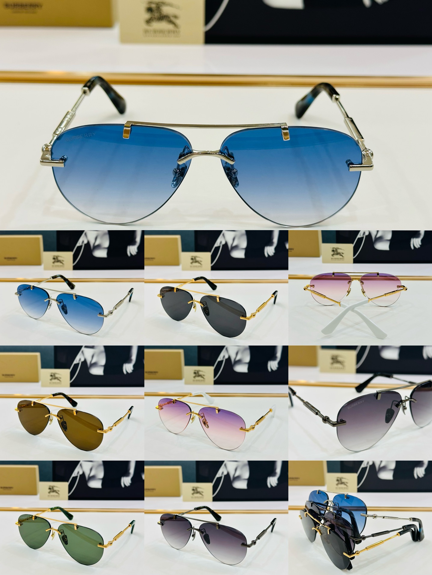 新款 BURBERR*🔻巴家 BE3151 百搭镜架Size：62口12-142 高品质 到货 🌲🌲🌲b